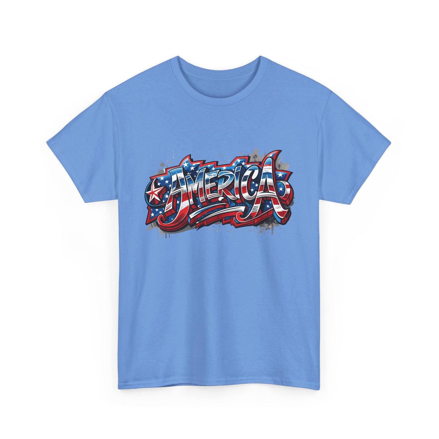 America Graphic Unisex Tee | Casual Wear, Independence Day Gift, Birthday Gift, Summer Outfit, Patriotic Shirt, Unisex Clothing