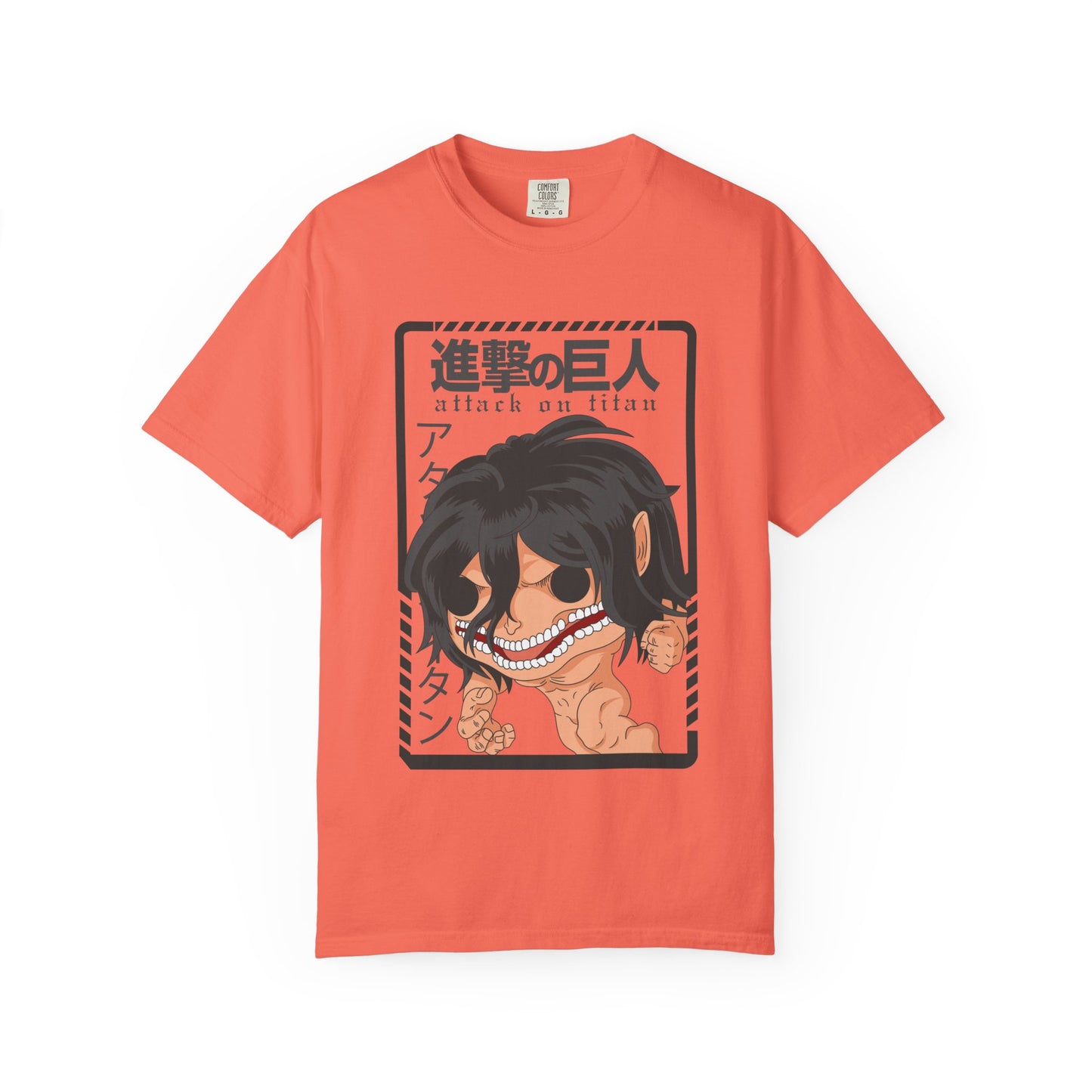 Anime Graphic T-Shirt, Attack on Titan Tee, Unisex Casual Shirt, Gift for Anime Fans, Streetwear Style