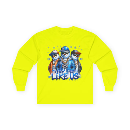 Street Vibe Long Sleeve Tee - "They Not Like Us"