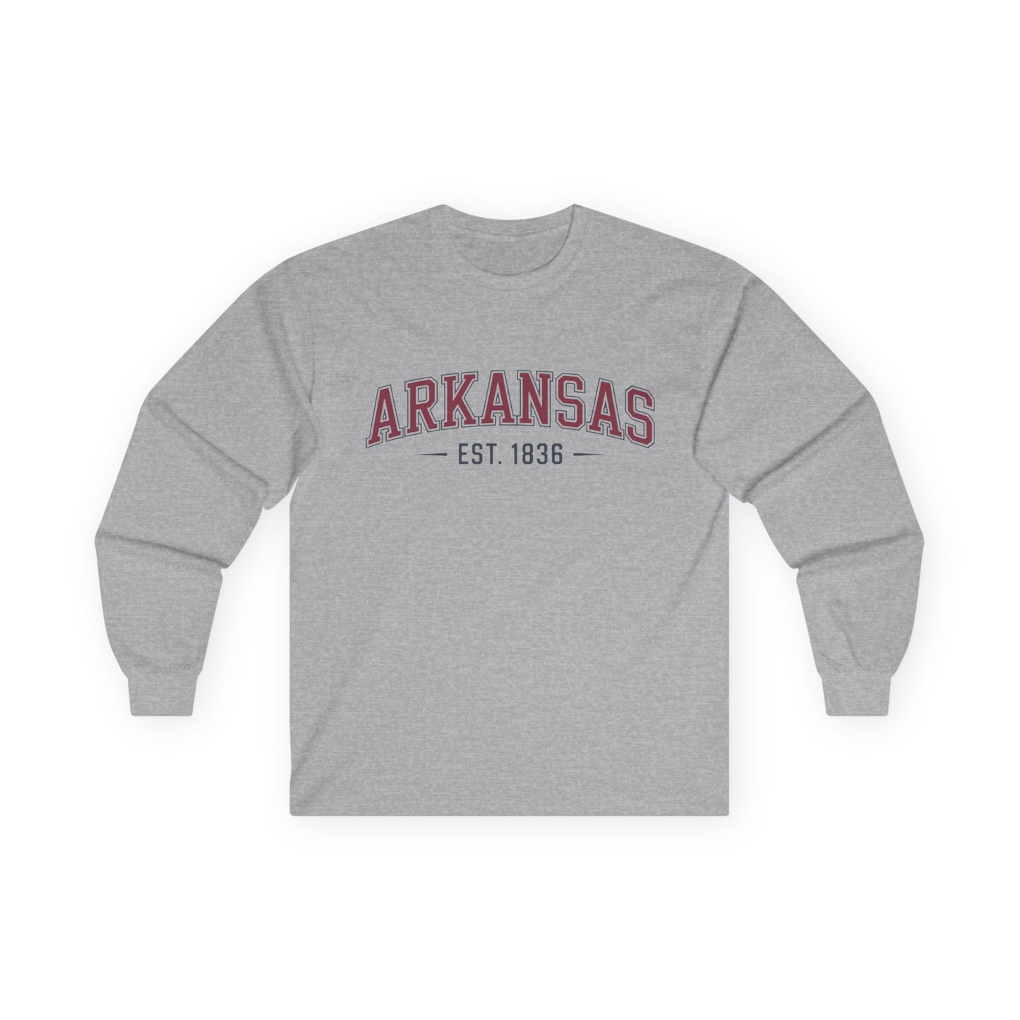 Arkansas EST. 1836 Long Sleeve Tee