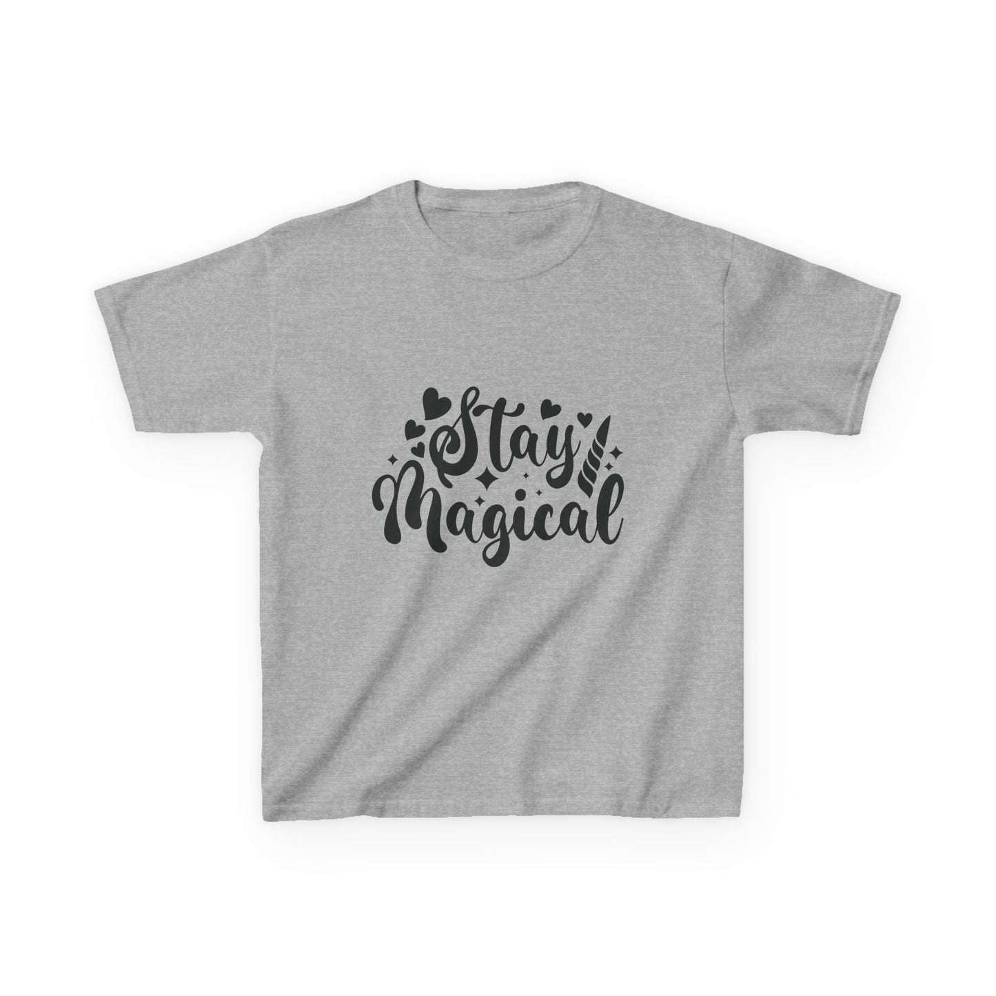 Stay Magical Kids Heavy Cotton™ Tee - Playful & Fun T-Shirt for Young Dreamers