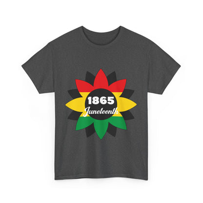 Juneteenth Celebration Tee - Unisex Heavy Cotton Shirt, African Heritage Apparel, Black History Month, 1865 Roots, Proud Culture Wear