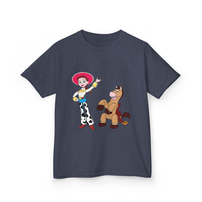 Kids Cowboy Adventure Tee, Children's Graphic T-Shirt, Fun Kids Wear, Western Theme Shirt, Birthday Gift, Casual Summer Top