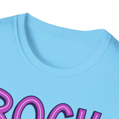 Rock & Roll Unisex Softstyle T-Shirt - Music Lovers Gift, Concert Apparel, Casual Wear, Festival Fashion, Fun Graphic Tee