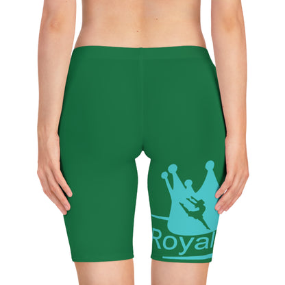 Women's Bike Shorts - Queen's Royalty Style, Active Wear, Cycling Shorts, Motivational Workout Gear, Summer Essentials