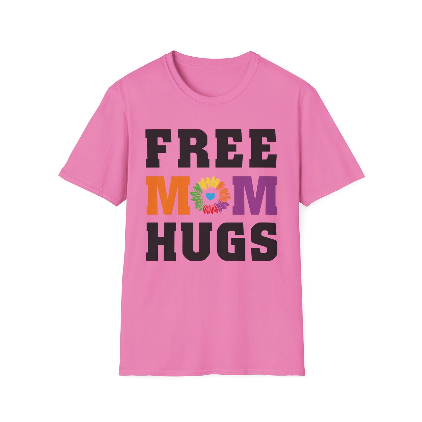 Free Mom Hugs Unisex Softstyle T-Shirt, Perfect for Mother's Day, Gift for Moms, Fun Family Gatherings, LGBTQ Support Tee, Summer [...]