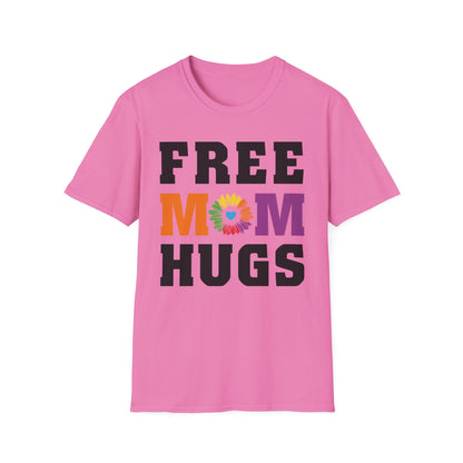 Free Mom Hugs Unisex Softstyle T-Shirt, Perfect for Mother's Day, Gift for Moms, Fun Family Gatherings, LGBTQ Support Tee, Summer [...]