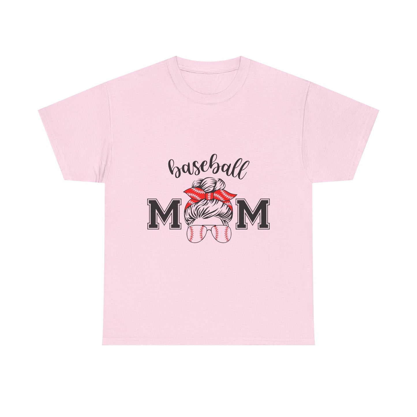 Baseball Mom Unisex Heavy Cotton Tee - Perfect for Game Day