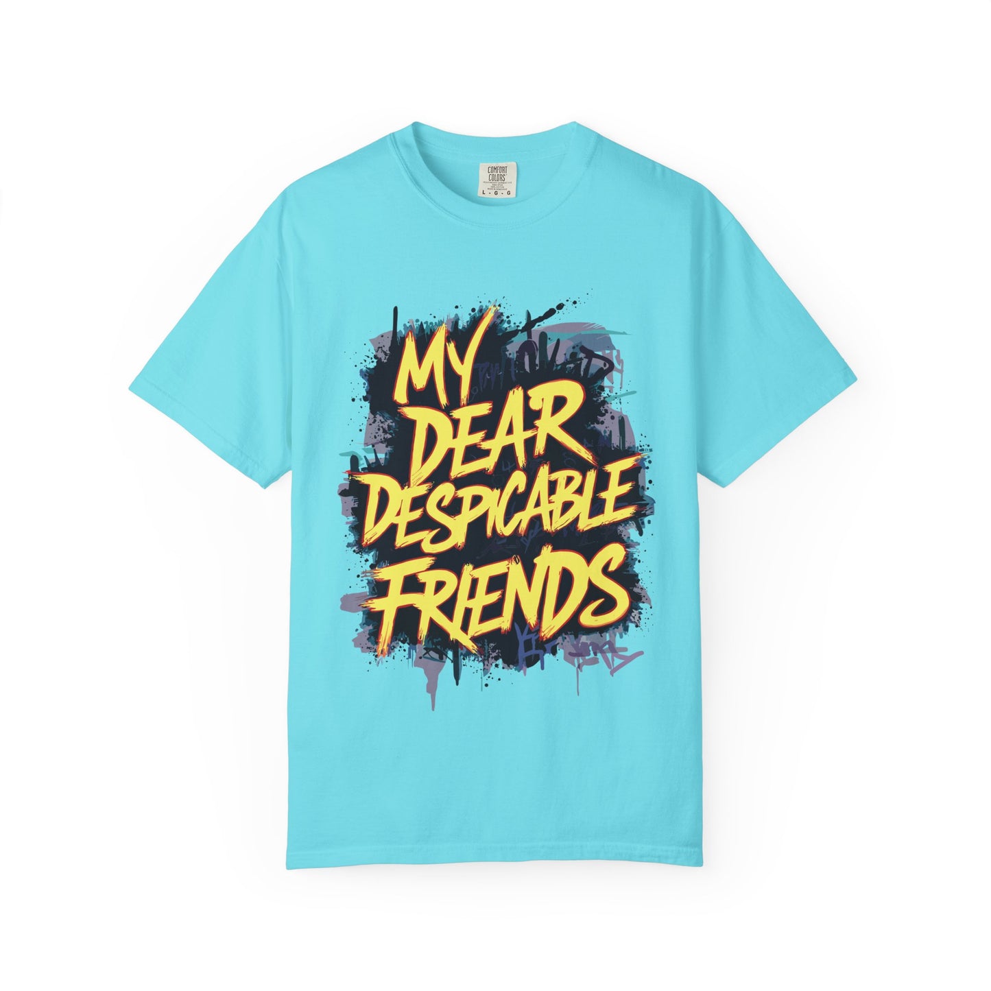 Despicable Friends Graphic Tee, Unisex T-Shirt, Casual Wear, Gift for Friends, Fun Statement Shirt, Graphic Tee for Fans