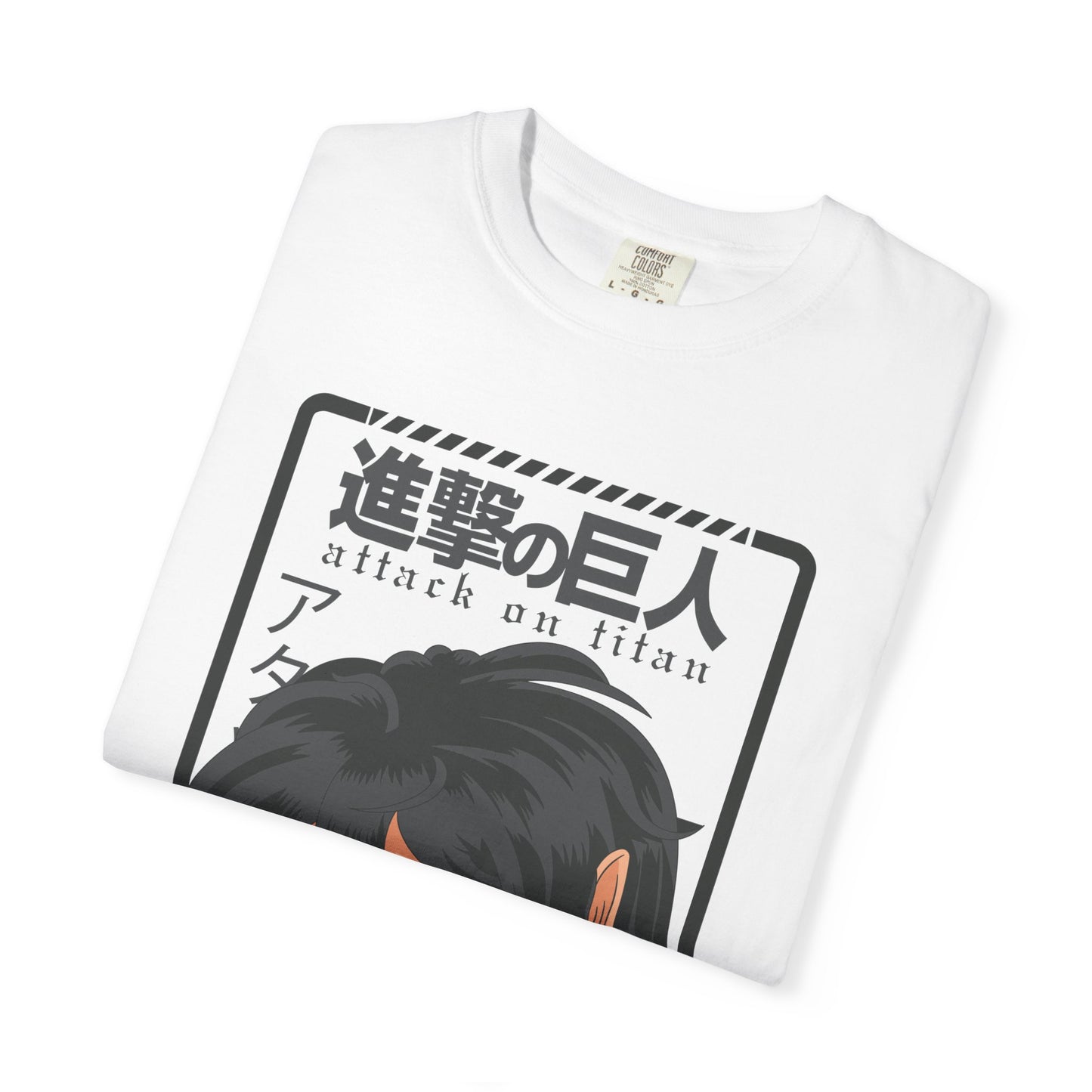 Anime Graphic T-Shirt, Attack on Titan Tee, Unisex Casual Shirt, Gift for Anime Fans, Streetwear Style