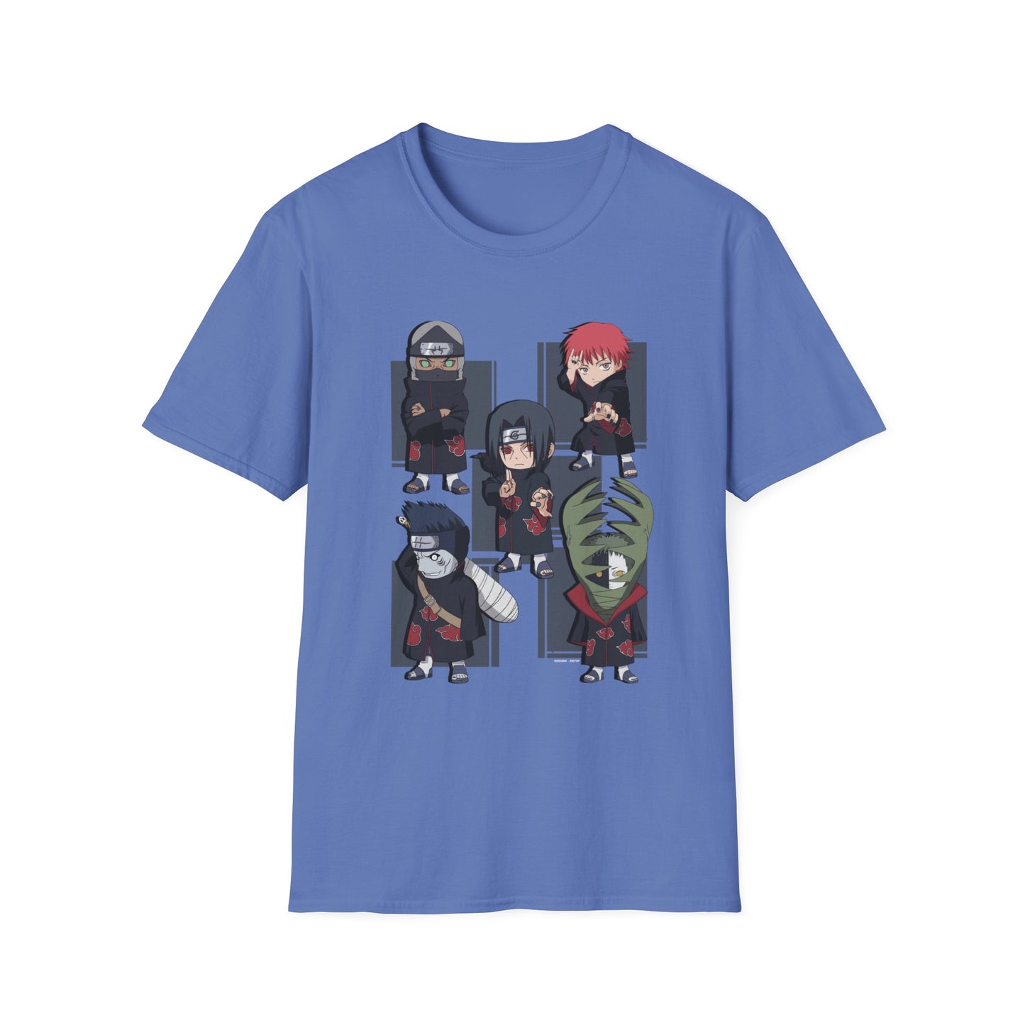 Anime Character Unisex Softstyle T-Shirt - Cool Graphic Tee for Fans