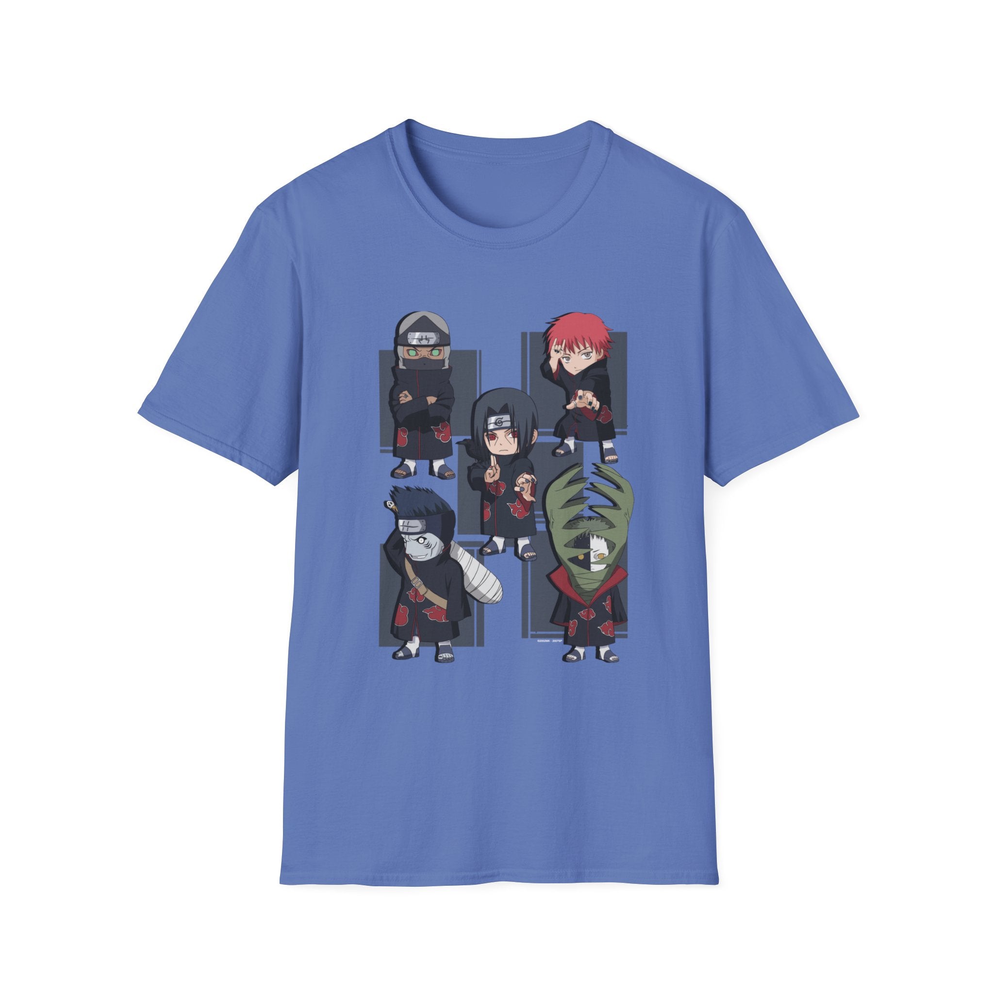 Anime Character Unisex Softstyle T-Shirt - Cool Graphic Tee for Fans