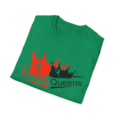 Royalty Queens Unisex Softstyle T-Shirt | Gifts for Her, Birthday Celebration, Empowerment Apparel, Bold Fashion, Casual Wear