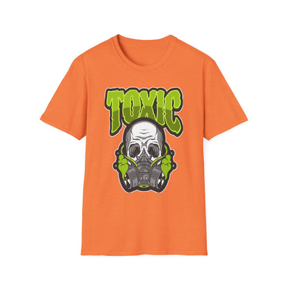Toxic Skull Graphic Tee - Unisex Softstyle T-Shirt