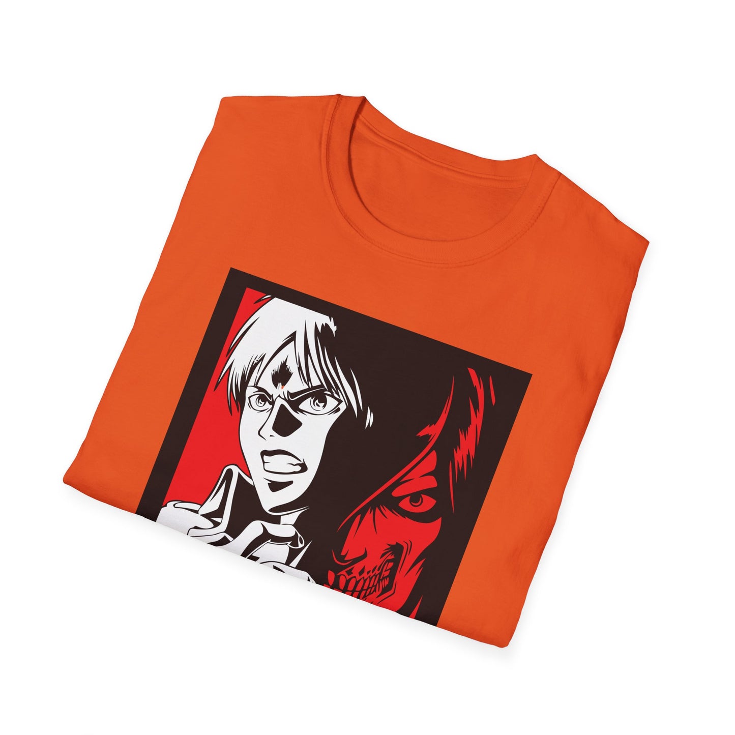 Anime-Inspired Unisex T-Shirt - Attack on Titan Graphic Tee, Casual Wear, Gift for Fans, Streetwear, Birthday Gift