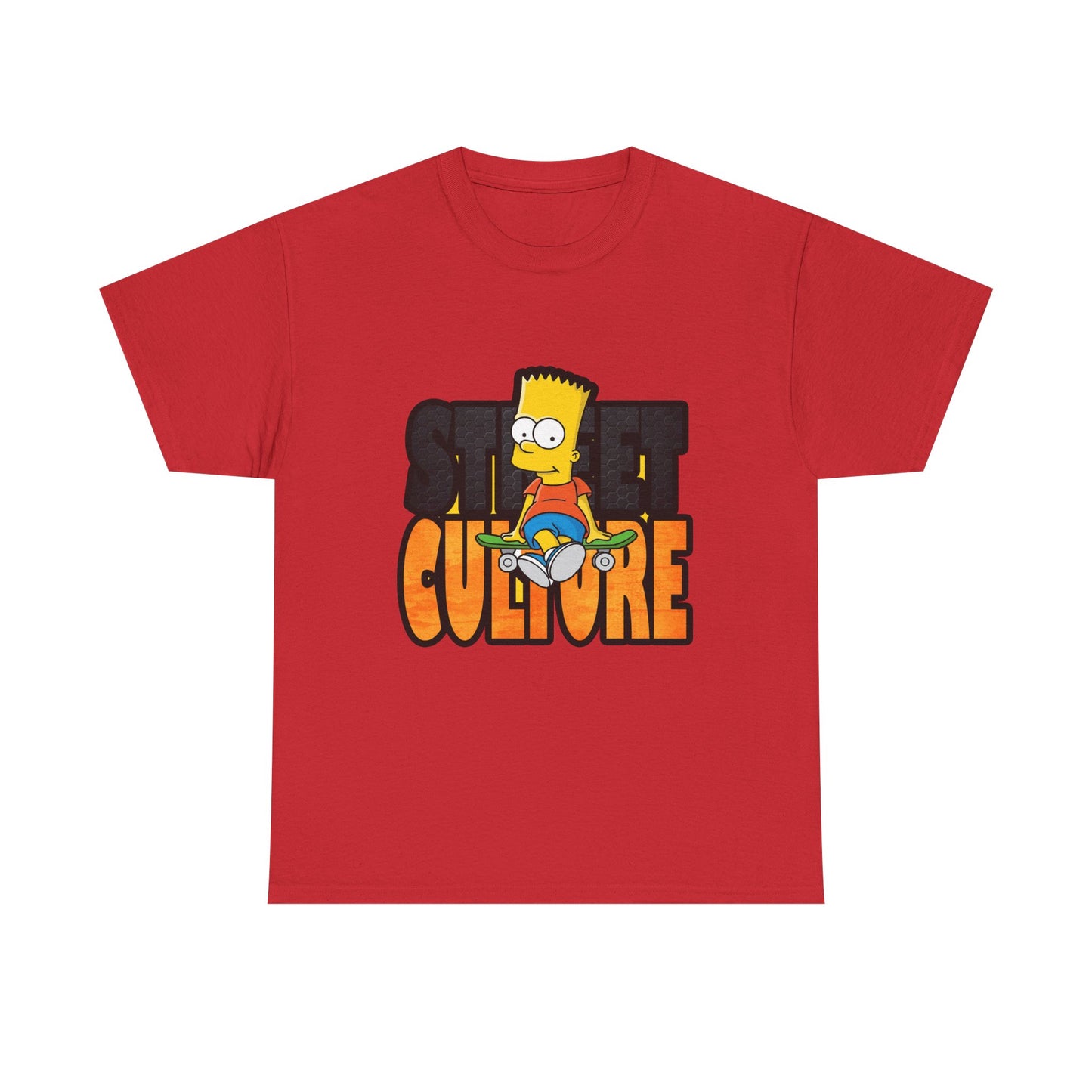 Retro Bart Simpson Unisex Heavy Cotton Tee - Street Culture Vibe