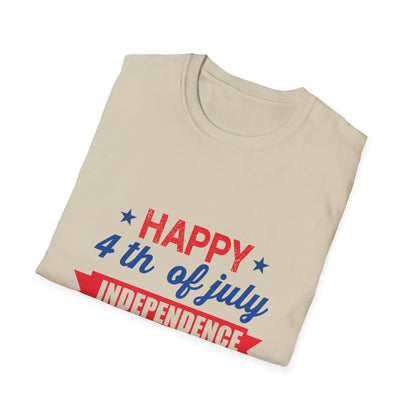 Festive Independence Day T-Shirt, 4th of July Tee, Unisex Holiday Shirt, Summer Celebration Top, Patriotic Apparel, Casual Wear