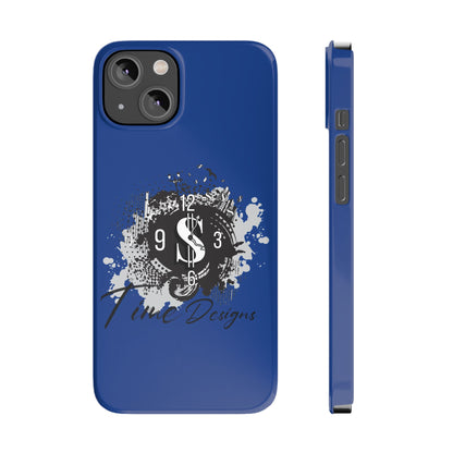 Stylish Dollar Clock Slim Phone Case | Time Designs