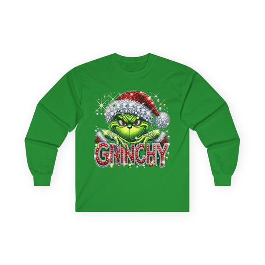 Grinchy Holiday Long Sleeve Tee