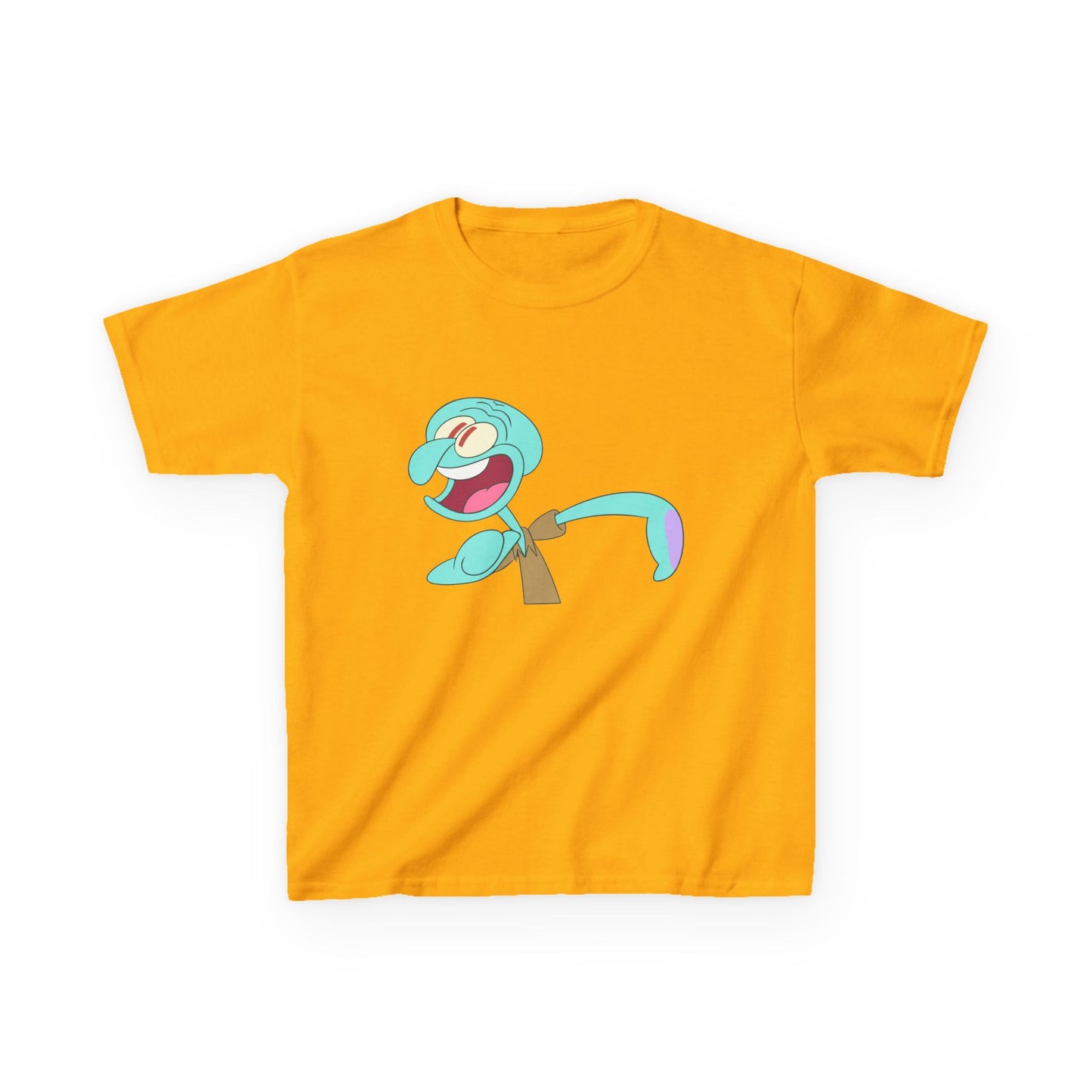 Kids Tee with Fun Character Design, Playful Cotton Shirt for Children, Birthday Gift, Casual Wear, Kids Fashion