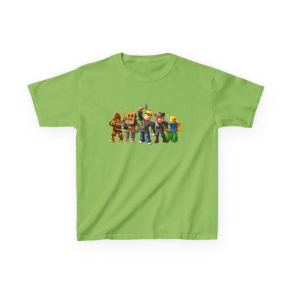 Minecraft Characters Kids Tee, Gamer T-Shirt, Fun Casual Wear, Birthday Gift, Children's Apparel
