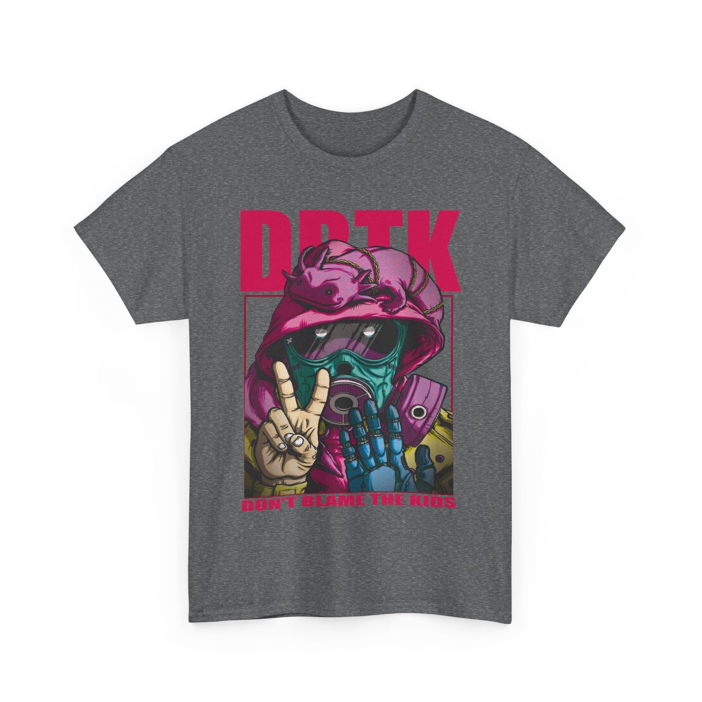 Unisex Heavy Cotton Tee - 'Don't Blame The Kids' Graphic T-Shirt for Trendy Streetwear Lovers
