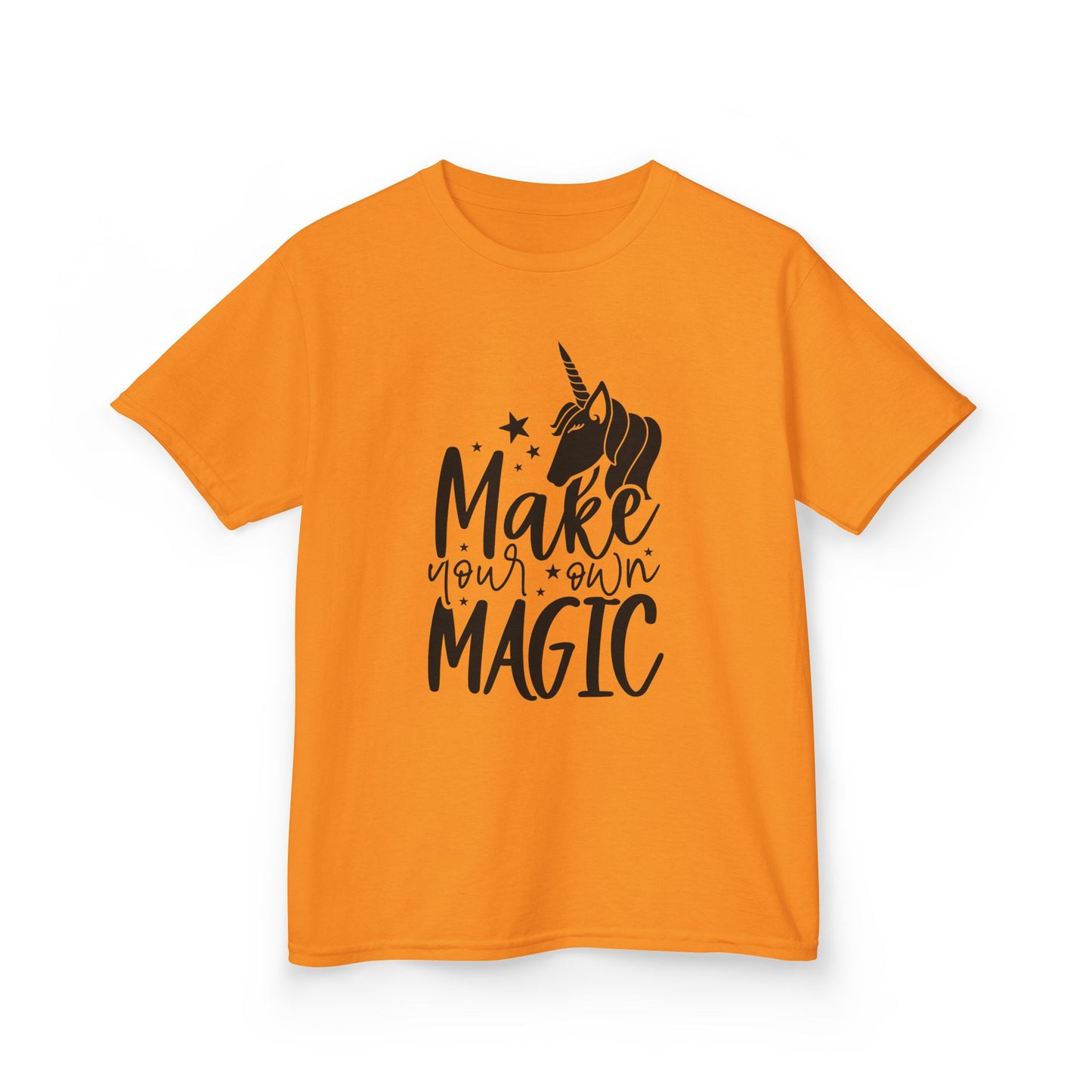 Kids Unicorn Magic Tee - 'Make Your Own Magic' Cotton Shirt