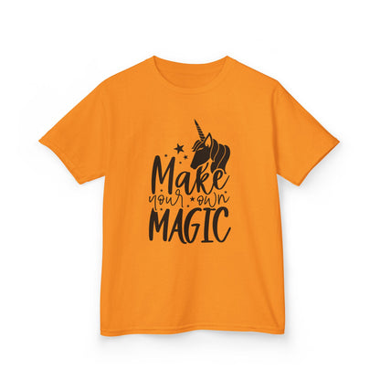 Kids Unicorn Magic Tee - 'Make Your Own Magic' Cotton Shirt