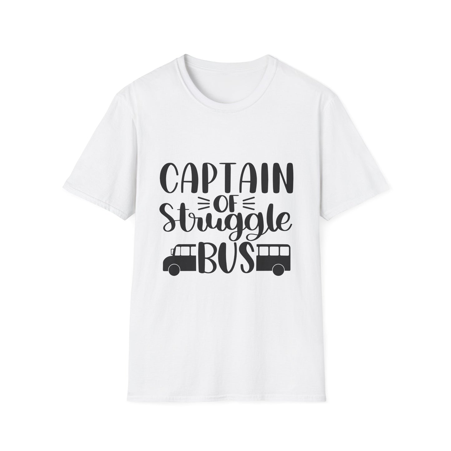 Captain of the Struggle Bus Unisex Softstyle T-Shirt