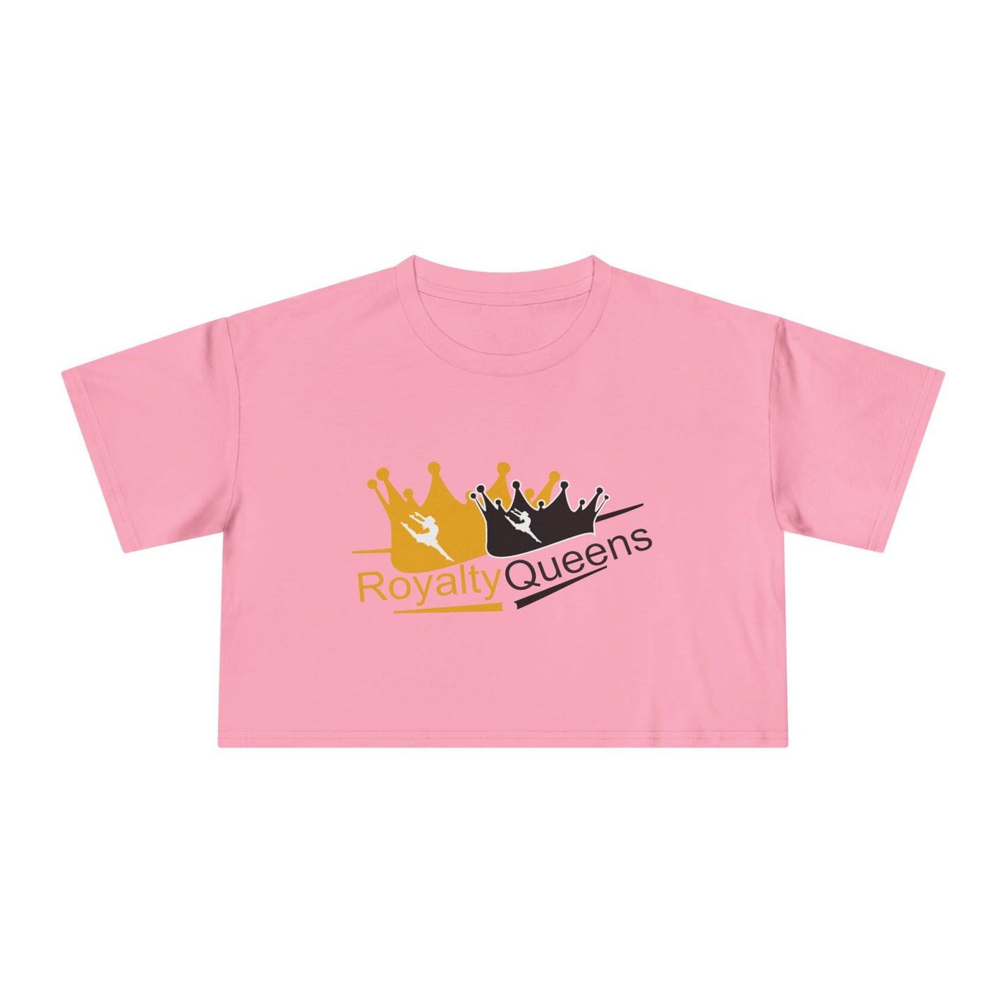Royalty Queens Women's Crop Tee – Stylish, Comfortable Top for Queens, Perfect for Birthdays, Parties, Casual Wear, Gift Ideas
