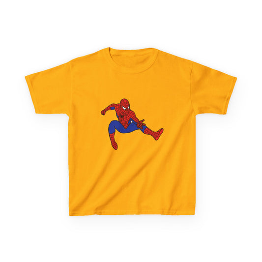 Kids Spiderman Tee, Fun Kids T-Shirt, Superhero Cotton Shirt, Birthday Gift, Kids Party Wear