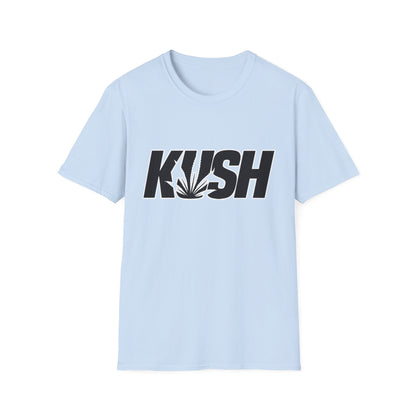 KUSH Graphic Unisex Softstyle T-Shirt - Cool Cannabis Vibe