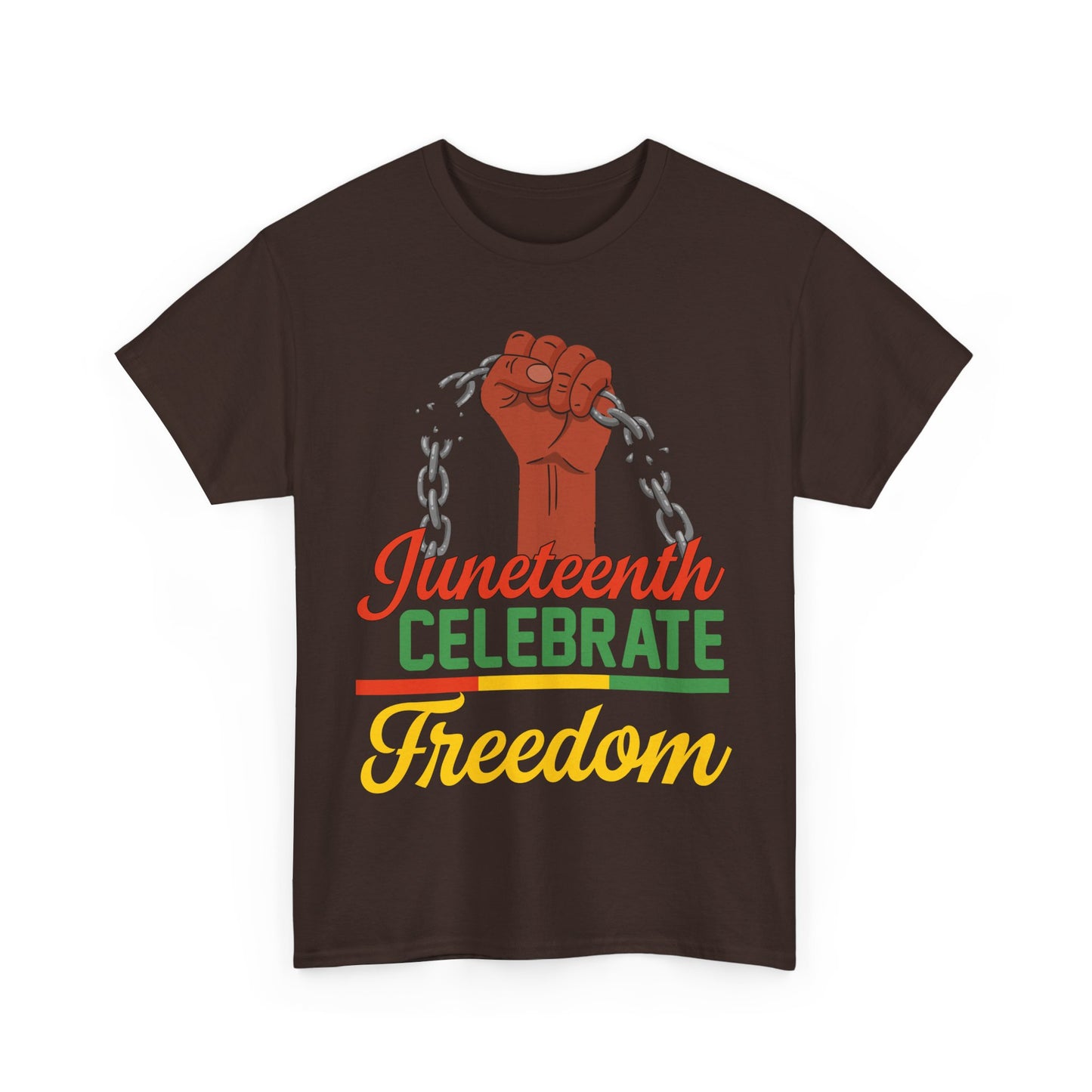 Juneteenth Freedom Tee, Celebrate Freedom Shirt, Unisex Cotton T-Shirt, Black History Month Apparel, Equality and Justice Top