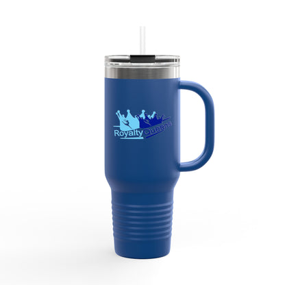 Royalty Queens Insulated Travel Mug | 40oz Tumbler | Perfect for On-the-Go and Celebrations | Gifts for Queens | Drinkware for Adventurers