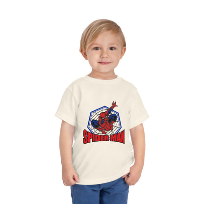 Spider-Man Toddler T-Shirt, Cute Kids Tee, Superhero Birthday Gift, Child's Playwear, Cartoon Apparel