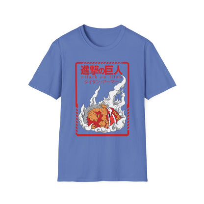 Attack on Titan Graphic Tee, Unisex T-Shirt for Fans, Anime Merch, Casual Outing, Gift for Friends