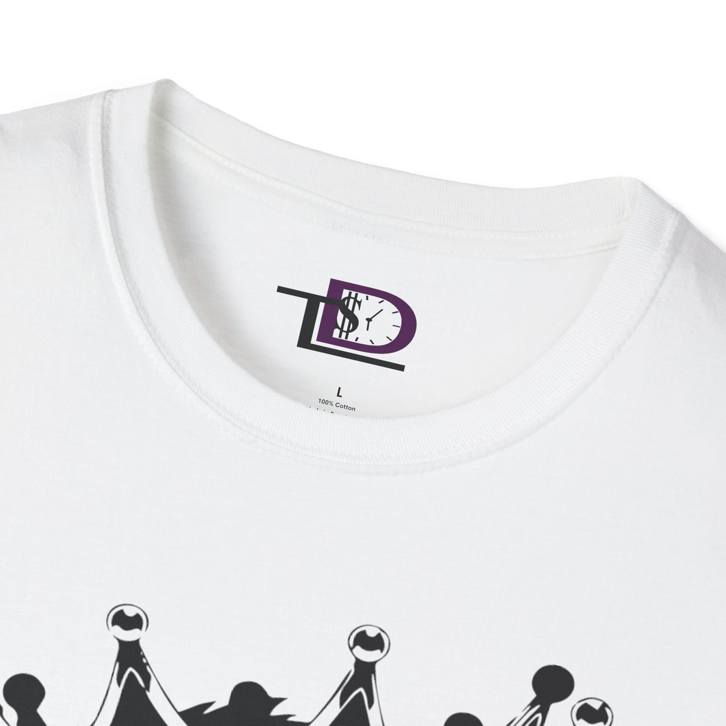 King Status Gorilla T-Shirt | Unisex Softstyle Tee for Casual Wear