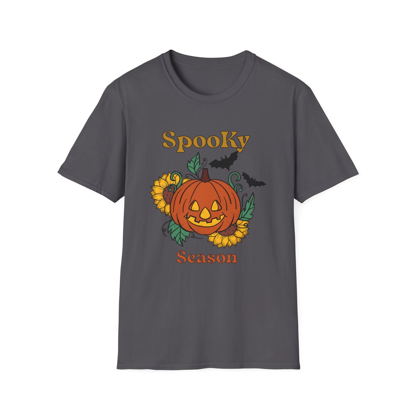 Spooky Season Unisex T-Shirt, Halloween Shirt, Pumpkin Tee, Fall Clothing, Festive Apparel