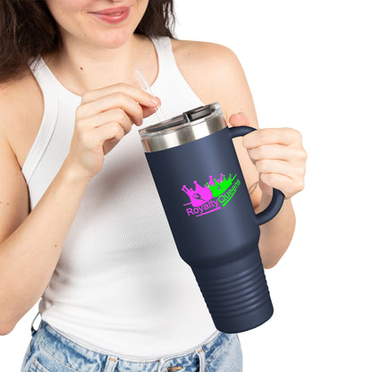 Royalty Queens Insulated Travel Mug - 40oz, Perfect for Coffee Lovers, Gifts for Her, Everyday Use, Birthday Present, Travel Companion