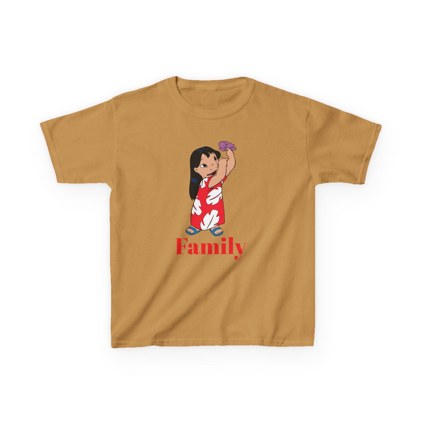 Kids Family Tee, Cute Kids T-Shirt, Family Bonding Shirt, Birthday Gift for Kids, Cute Family Design Tee