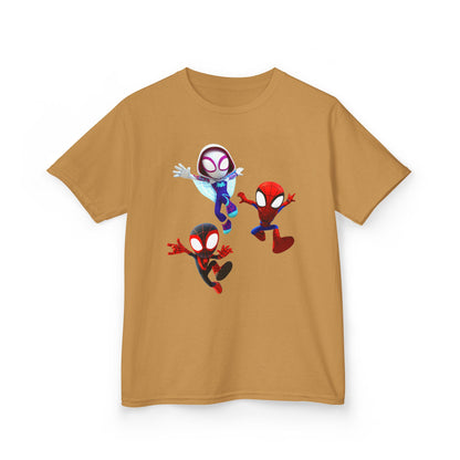 Kids Spider-Man Adventure Tee - Fun and Cozy Cotton T-Shirt for Young Superhero Fans