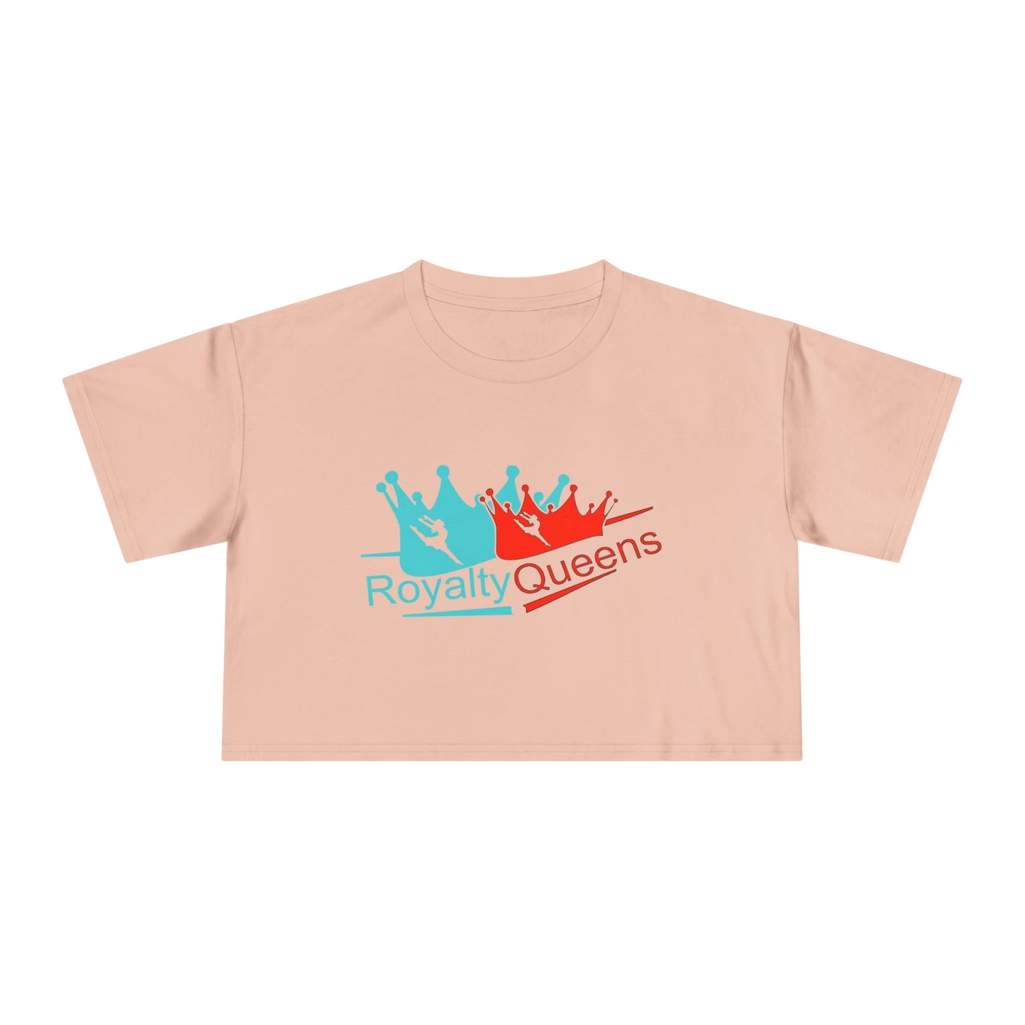 Royalty Queens Women's Crop Tee - Stylish Summer Top, Perfect Gift for Birthdays, Group Events, or Casual Outings