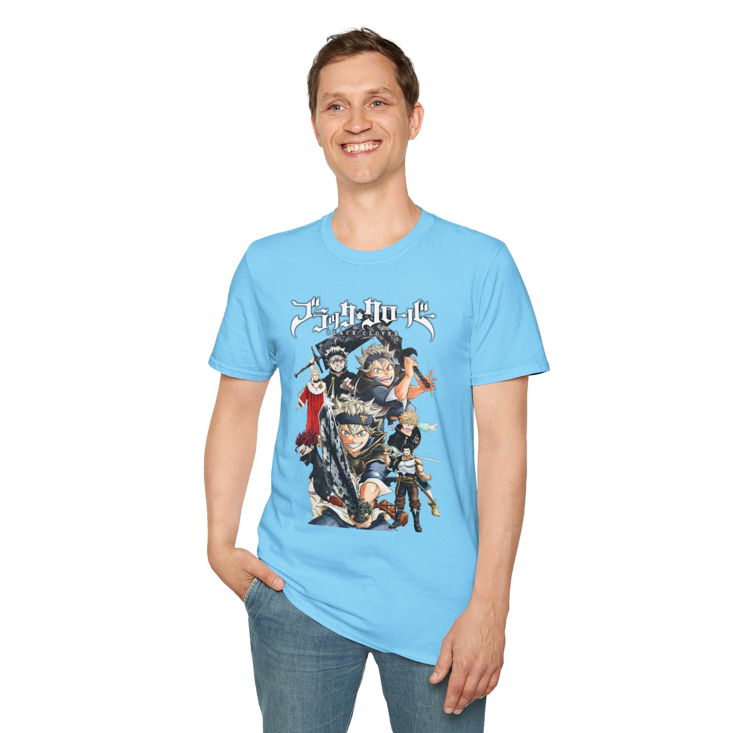Unisex Softstyle T-Shirt - 'Create Your Own Calm' & Anime Design