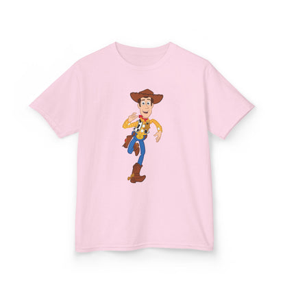 Whimsical Cowboy Kids Tee, Fun Graphic Tee, Kids Casual Wear, Adventure Shirt, Gift for Children, Birthday Outfit, Playful Apparel
