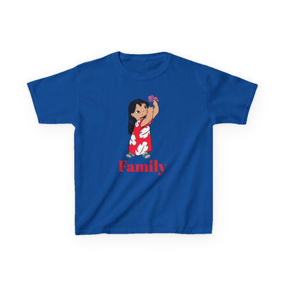 Kids Family Tee, Cute Kids T-Shirt, Family Bonding Shirt, Birthday Gift for Kids, Cute Family Design Tee