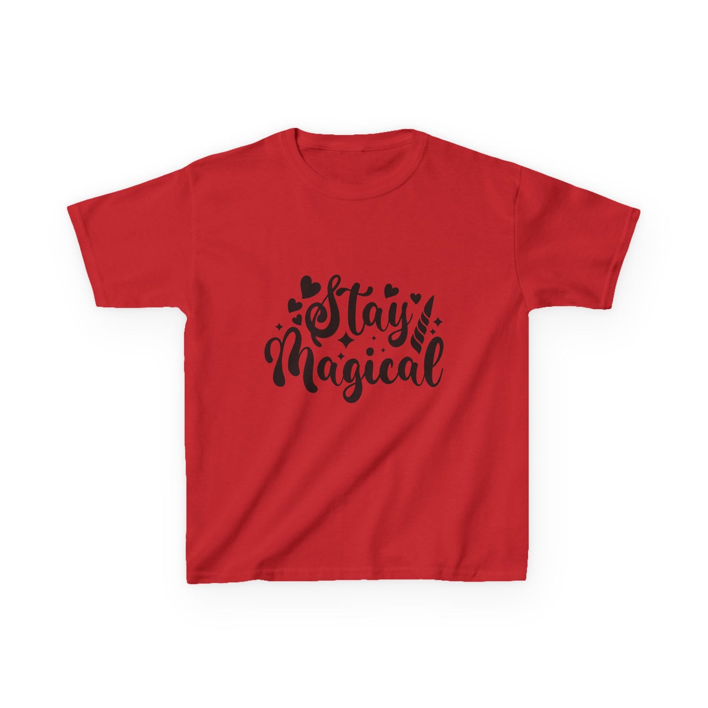 Stay Magical Kids Heavy Cotton™ Tee - Playful & Fun T-Shirt for Young Dreamers
