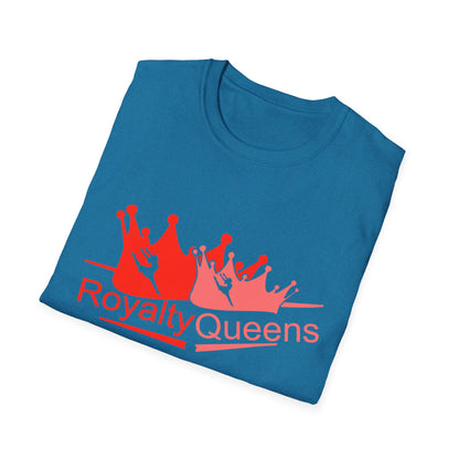 Royalty Queens Unisex Softstyle T-Shirt - Fun, Empowering, Comfortable Gift for Friends, Birthday, Celebration, Casual Wear