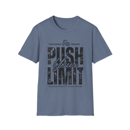 Motivational Unisex Softstyle T-Shirt - 'Push Your Limit'