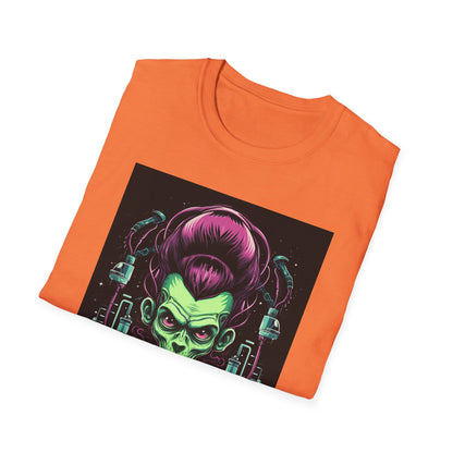 Cosmic Sci-Fi Graphic T-Shirt - Unisex Softstyle