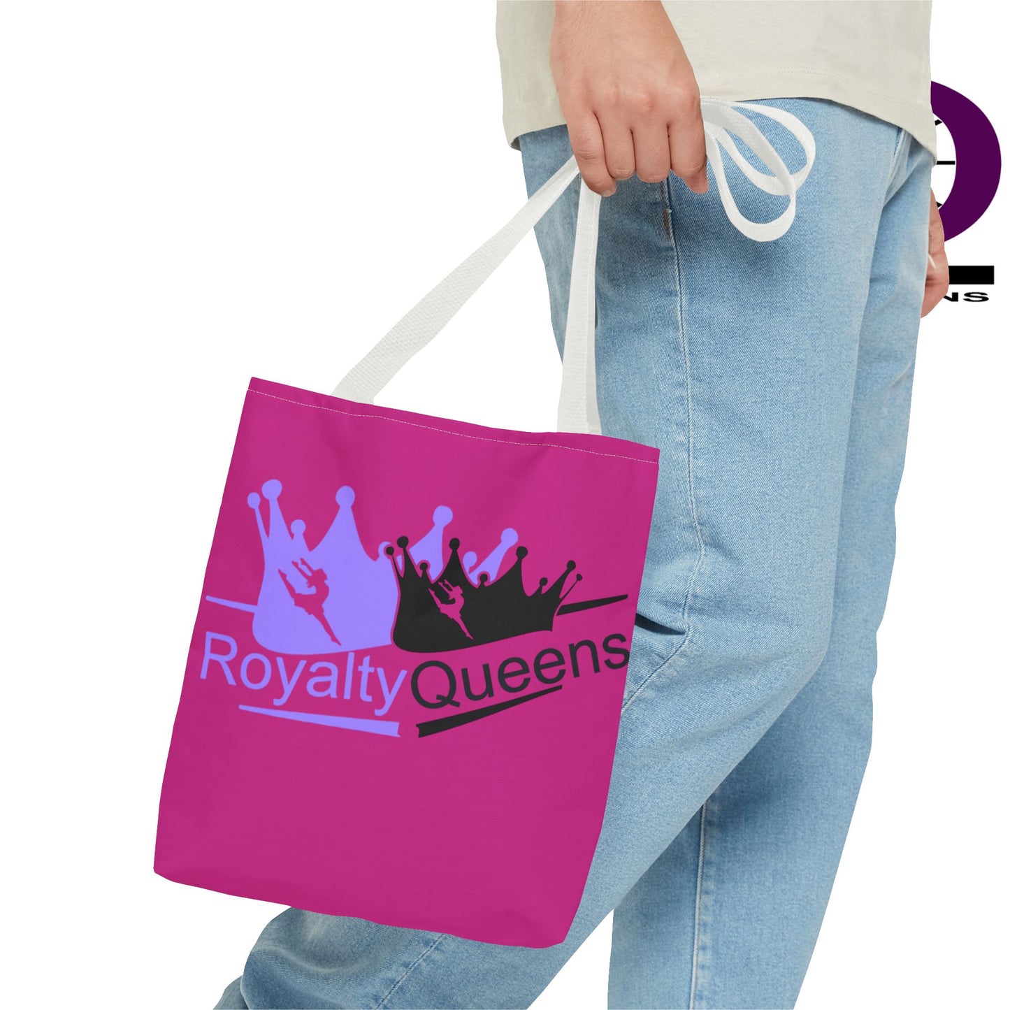 Royalty Queens Tote Bag - Stylish Reusable Tote for Queens, Perfect for Shopping, Beach Days, Gifts, Birthdays, and More